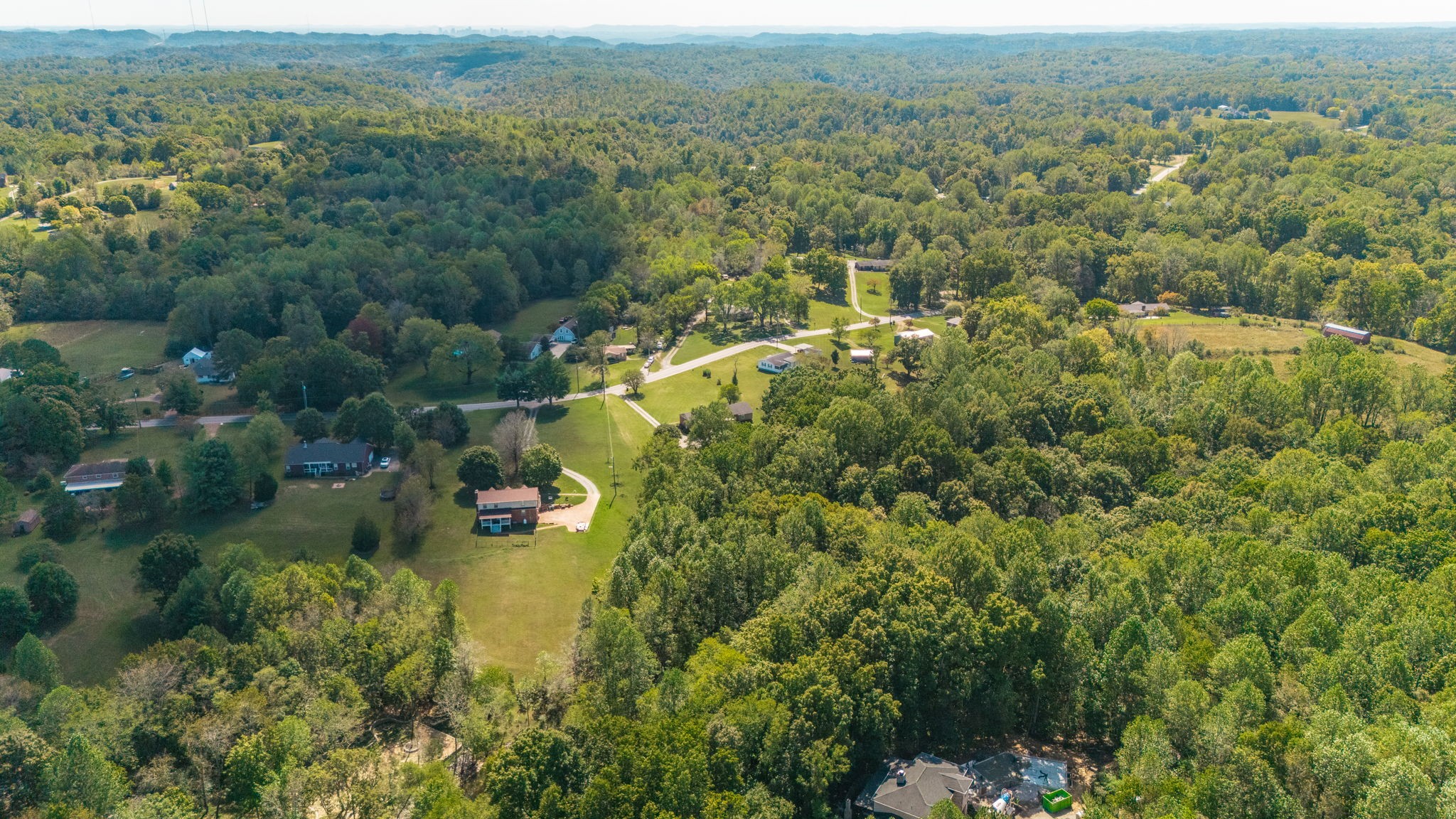 2714 Morgan Road Joelton, TN 37080 - Photo 74 of 78 an aerial view of residential houses with outdoor space and trees