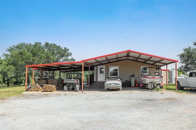 a view of an ocean and beach