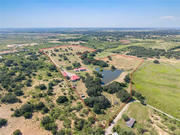 a view of a lake with a mountain