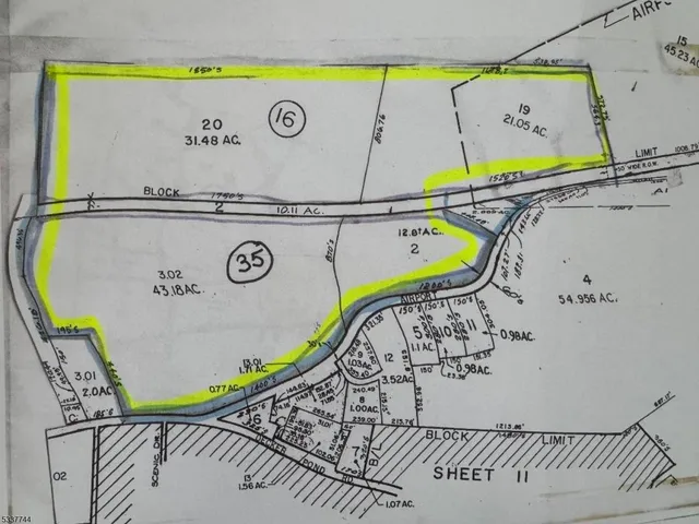 $1,500,000 | 0 Decker Pond/airport Road, Andover, NJ 07821