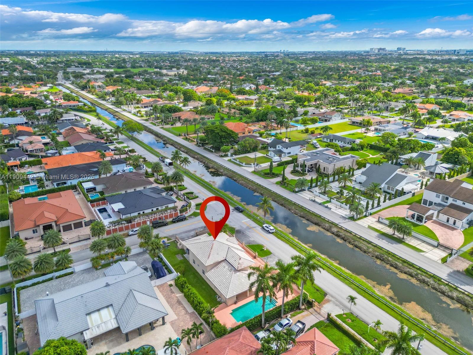 3200 Southwest 132nd Avenue Miami, FL 33175 - Photo 42 of 55 an aerial view of residential houses with outdoor space
