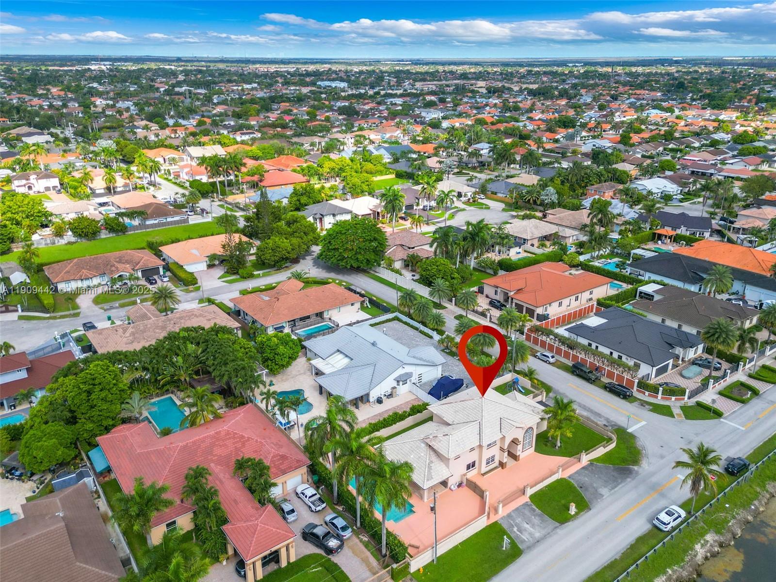 3200 Southwest 132nd Avenue Miami, FL 33175 - Photo 44 of 55 an aerial view of residential houses with outdoor space