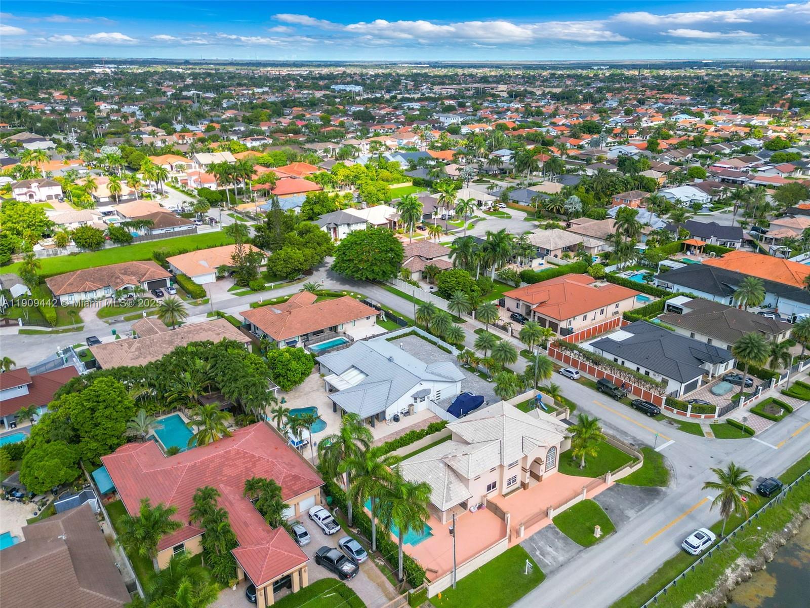 3200 Southwest 132nd Avenue Miami, FL 33175 - Photo 45 of 55 an aerial view of residential houses with outdoor space
