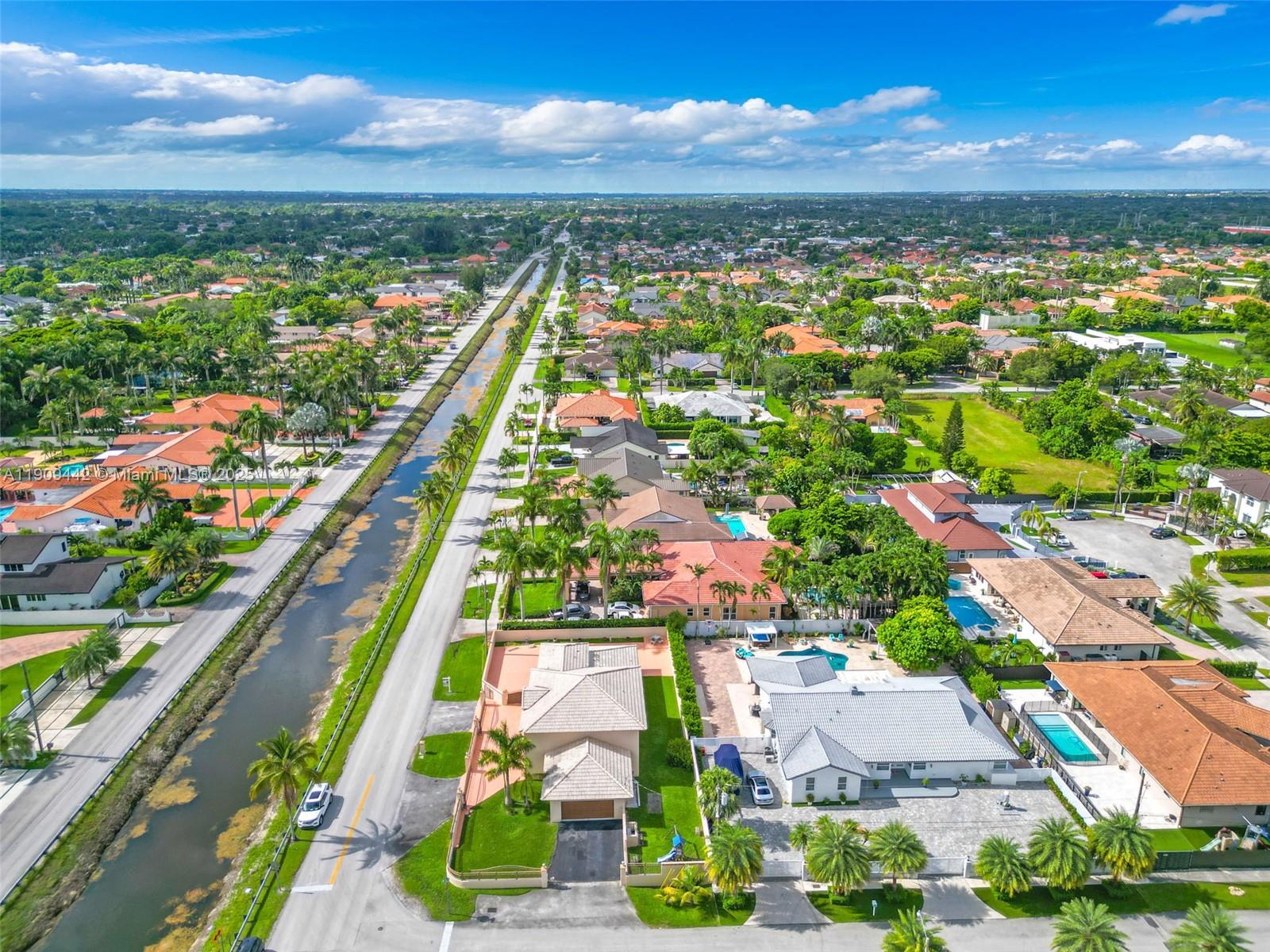 3200 Southwest 132nd Avenue Miami, FL 33175 - Photo 51 of 55 an aerial view of residential houses with outdoor space