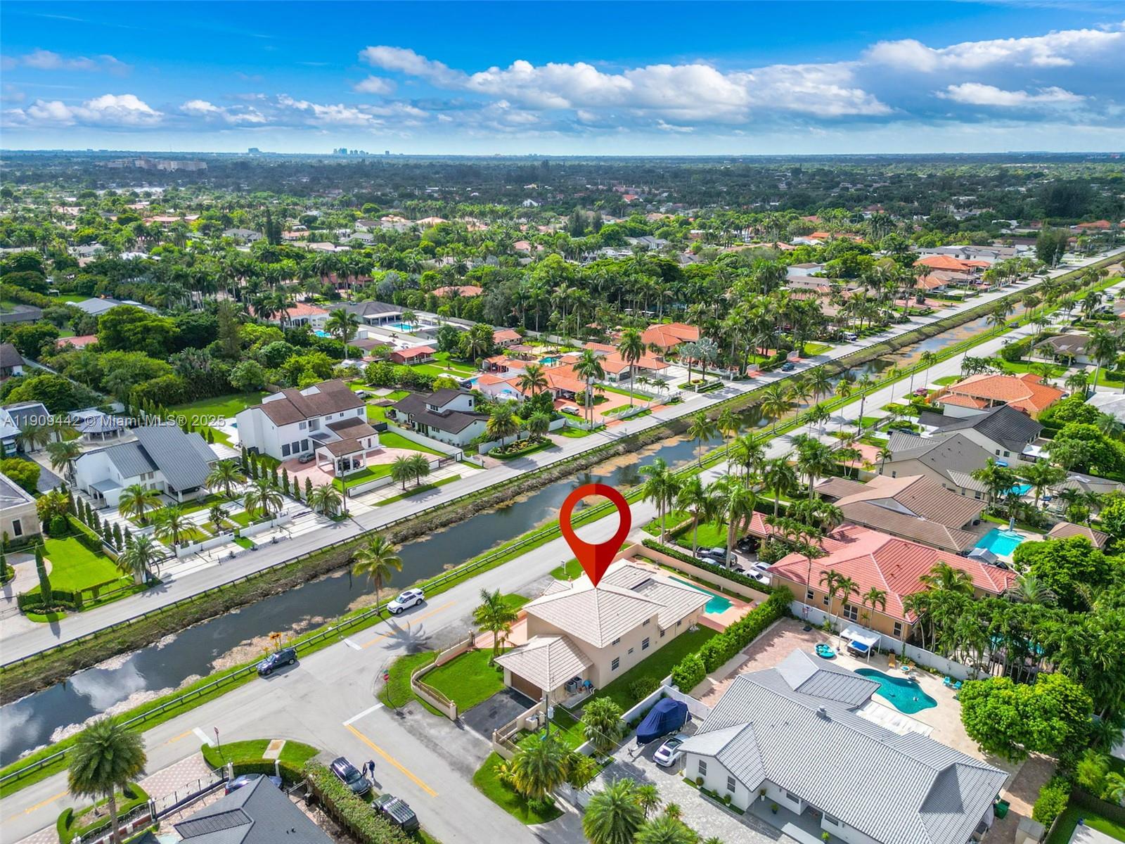 3200 Southwest 132nd Avenue Miami, FL 33175 - Photo 52 of 55 an aerial view of residential houses with outdoor space and street view