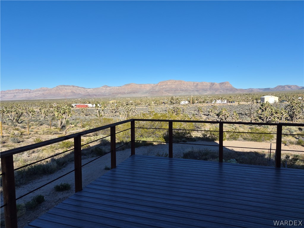26432 Tamarisk Street, Unit STREET Meadview, AZ 86444 - Photo 45 of 60 View of the Grand Wash Cliffs from the back deck