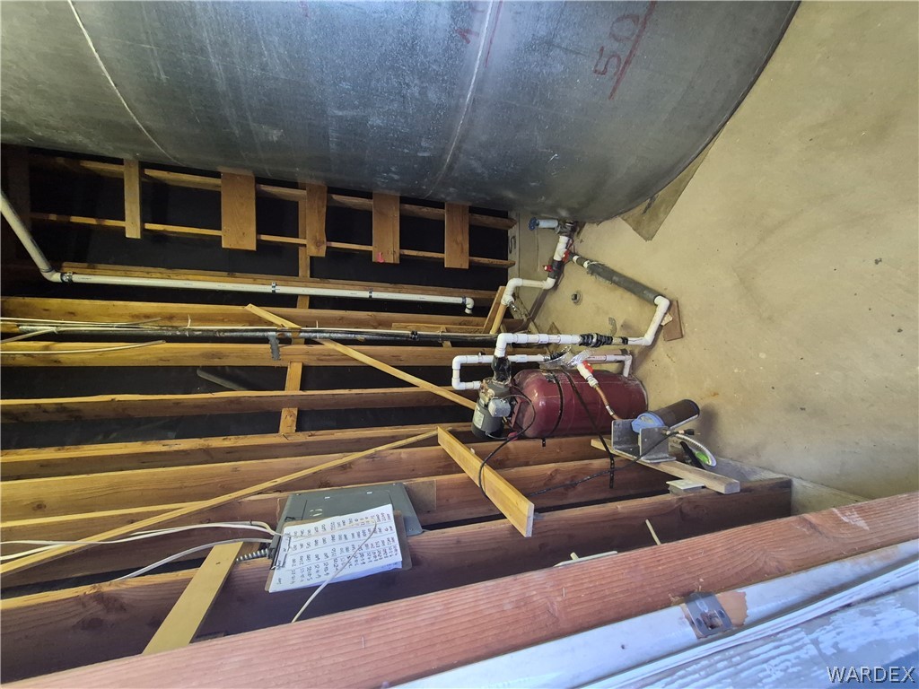26432 Tamarisk Street, Unit STREET Meadview, AZ 86444 - Photo 51 of 60 Water Tank Storage area.