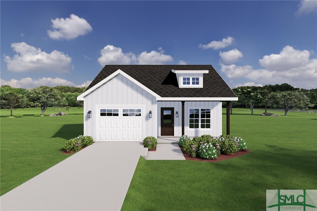 Rendering of home not actual elevation