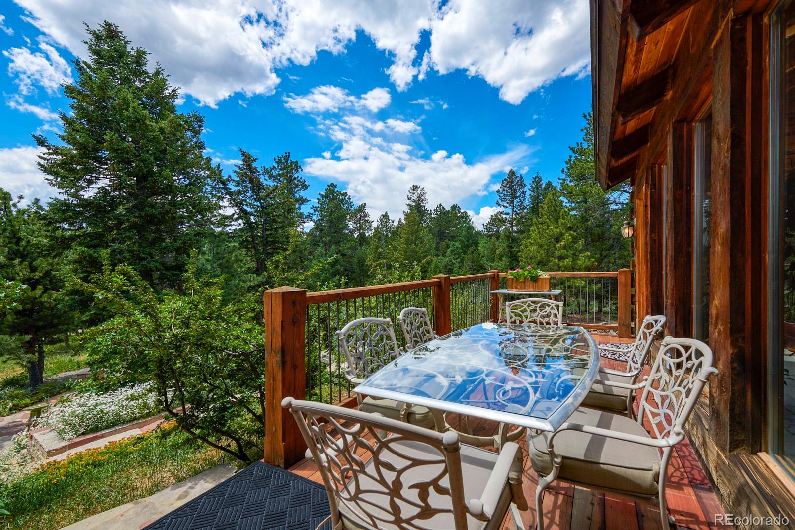 2847 Ridge Road Nederland, CO 80466 - Photo 17 of 40 a view of balcony with furniture