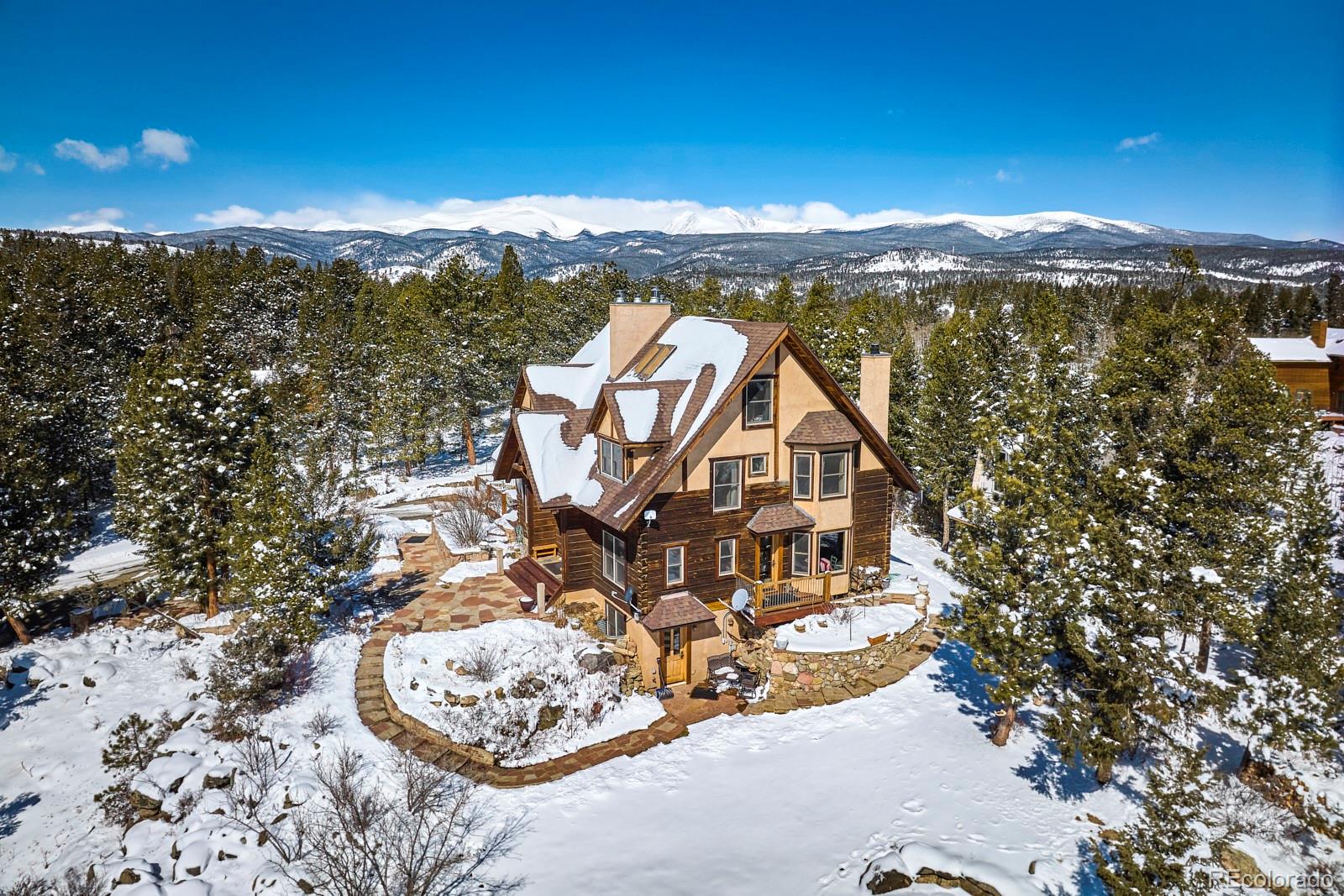2847 Ridge Road Nederland, CO 80466 - Photo 31 of 40 an aerial view of a house