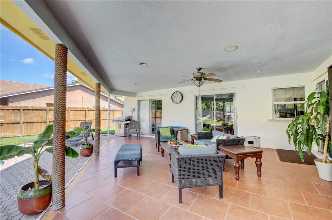 1764 Southwest 13th Place Boca Raton, FL 33486 - Photo 22 of 37 Covered patio area