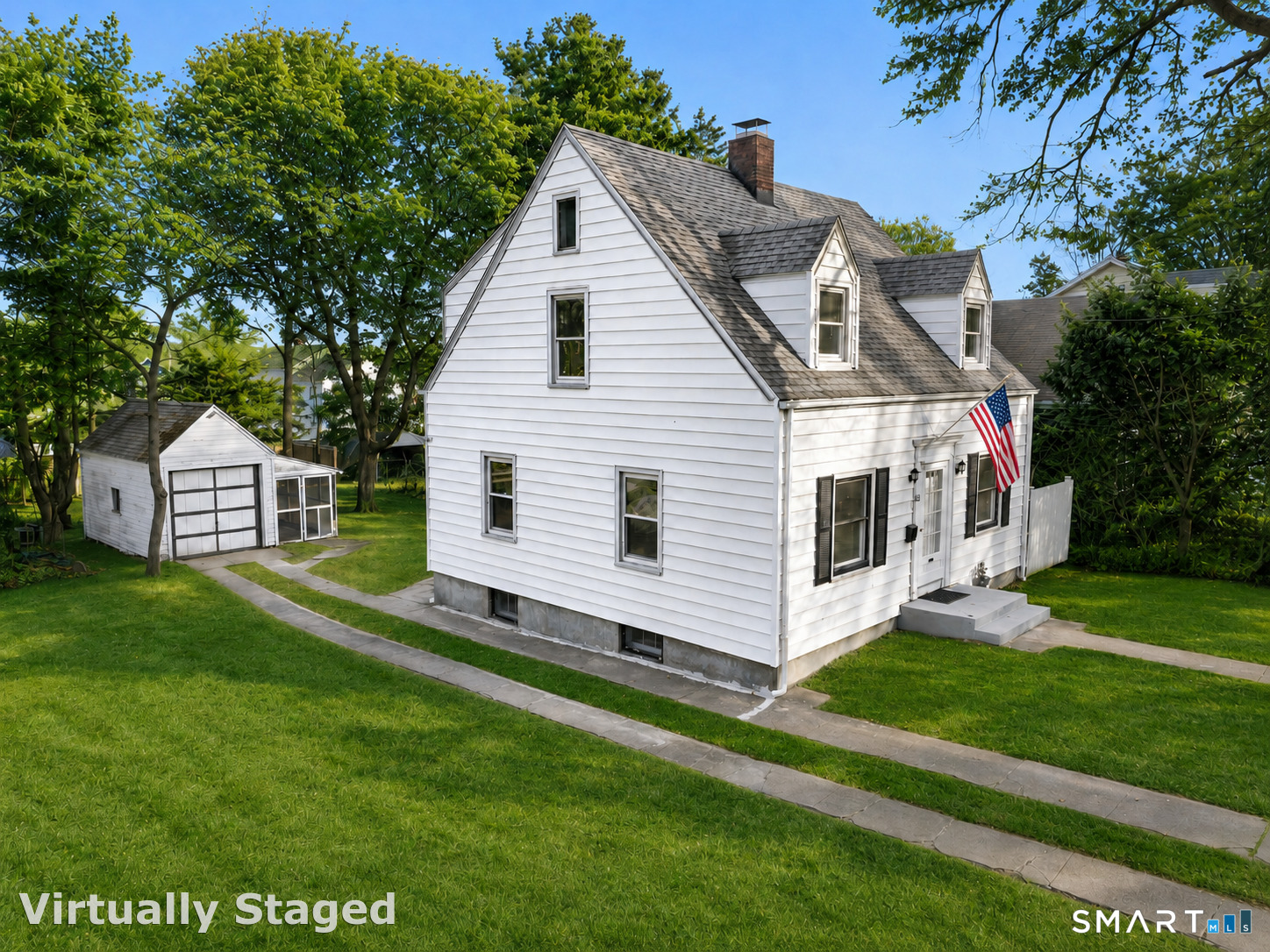63 Park Road Hamden, CT 06517 - Photo 2 of 39 Grass is virtually staged