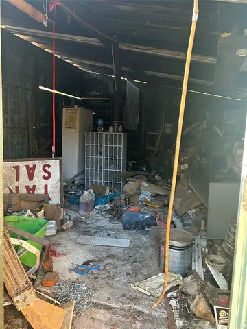 a view of a backyard of a house