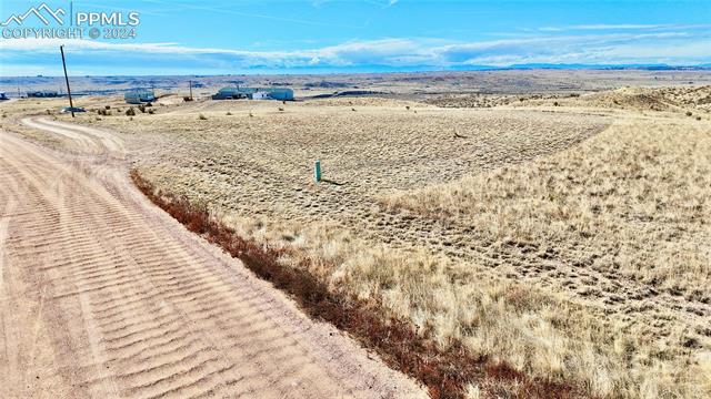 Oak View Road Fountain, CO 80817 - Photo 4 of 5 Aerial view with a rural view