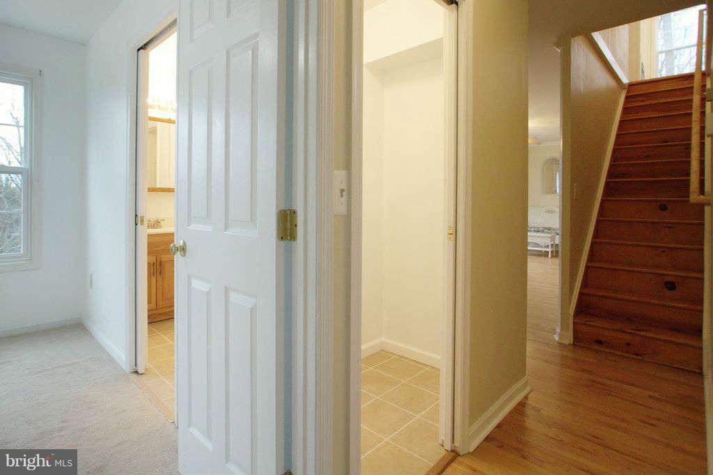 1010 Bernoudy Road White Hall, MD 21161 - Photo 20 of 28 a view of a hallway with wooden floor and entryway