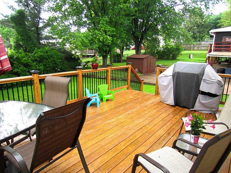1357 Cavitt Road Monroeville, PA 15146 - Photo 11 of 25 Patio/Deck. The Deck has been Freshly Stained and is ready to host your Barbeque.