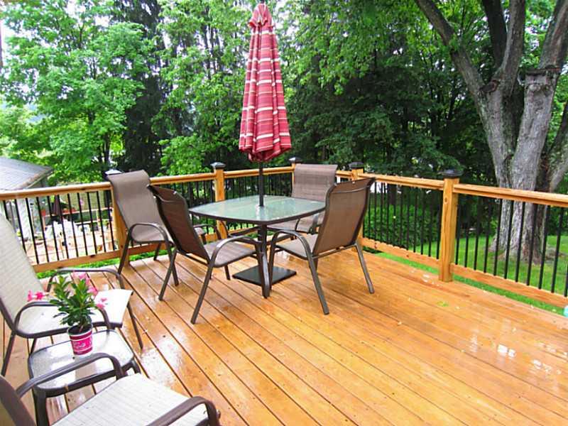 1357 Cavitt Road Monroeville, PA 15146 - Photo 10 of 25 Patio/Deck. You will enjoy the Tree- Lined Views from your Deck.