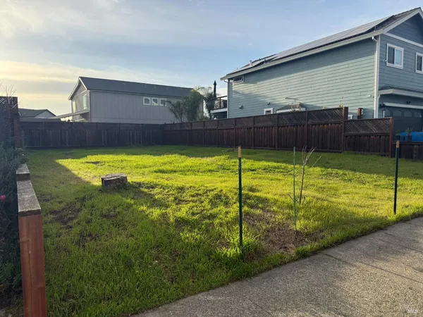 a view of a back yard