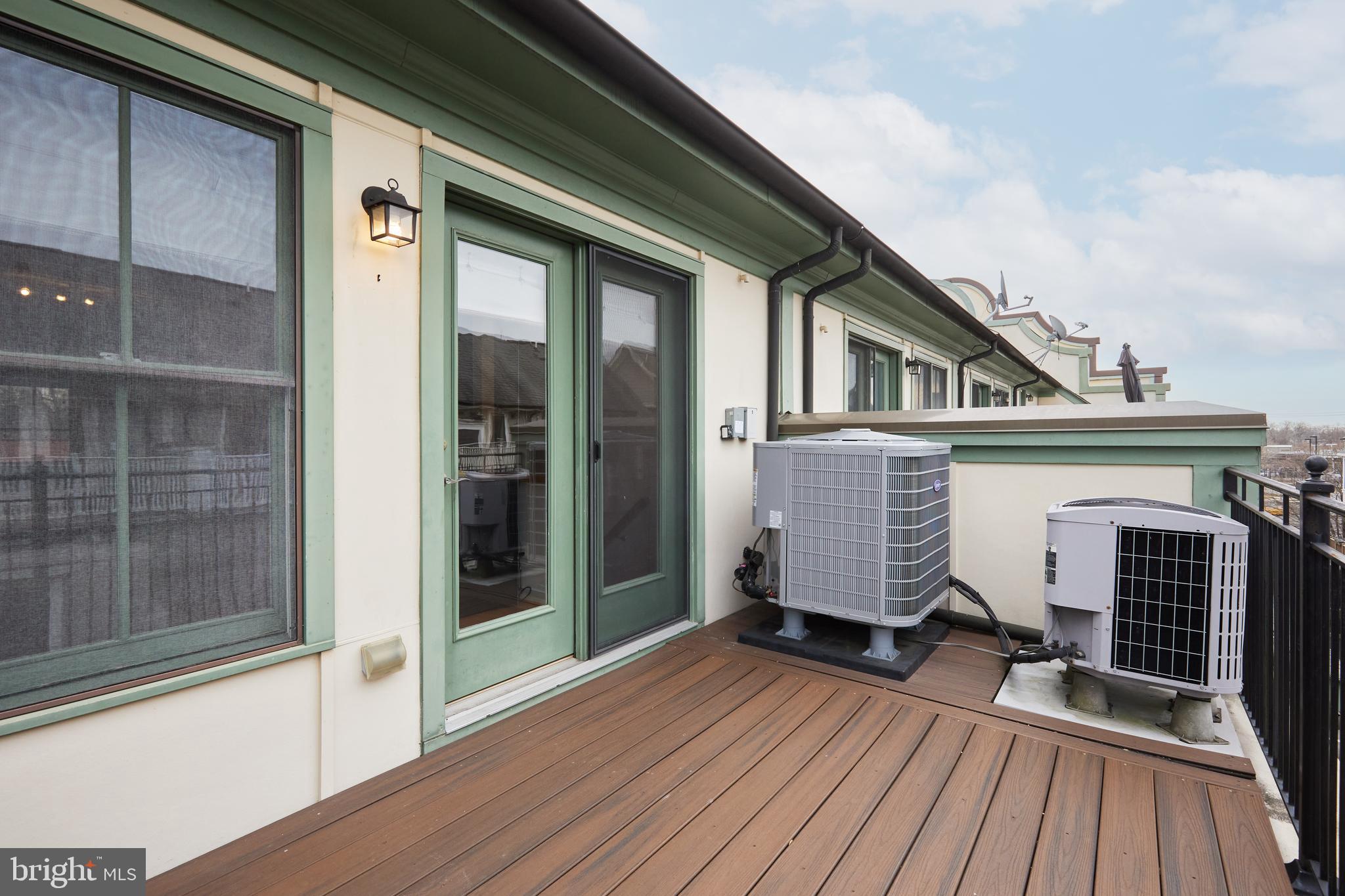 2734 Cassedy Street Silver Spring, MD 20910 - Photo 40 of 51 Loft Level Balcony with Grill and Gas Line