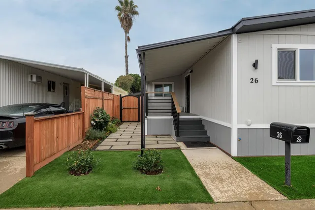 a view of outdoor space and yard