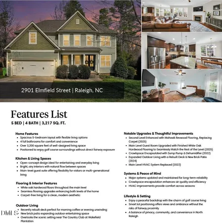 $845,000 | 2901 Elmfield Street, Raleigh, NC 27614