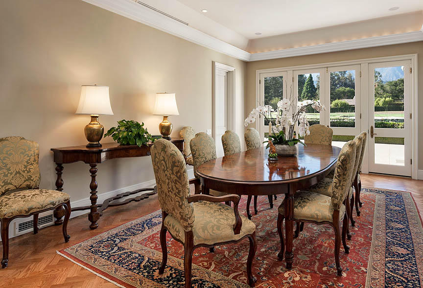 511 Las Fuentes Drive Santa Barbara, CA 93108 - Photo 6 of 11 a view of a dining room with furniture