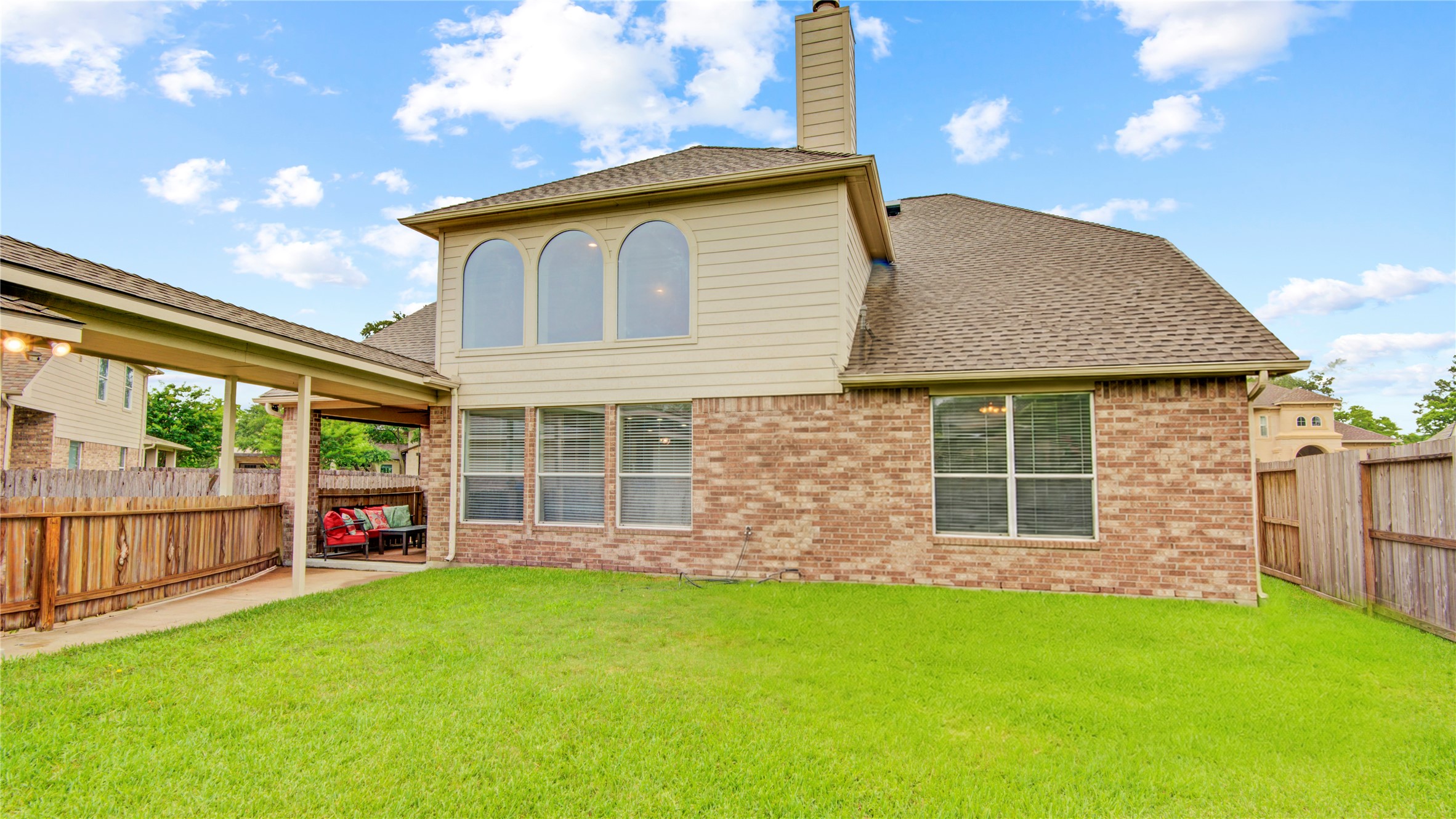6007 Valhalla Drive Spring, TX 77379 - Photo 32 of 37 The expansive backyard offers plenty of room for play, pets, and future outdoor entertaining.