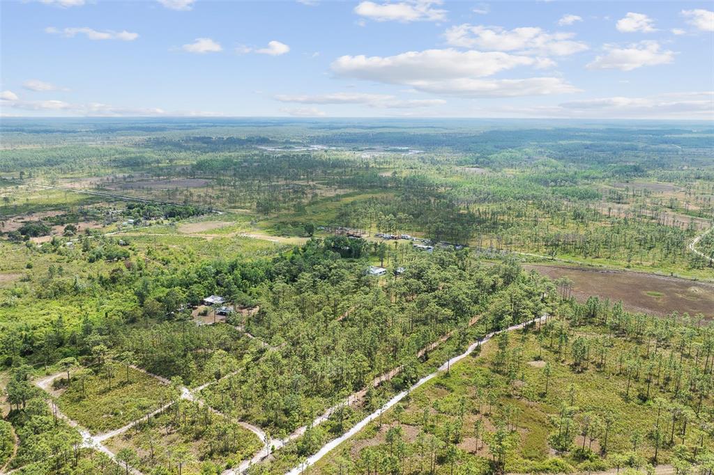 a view of an ocean and beach
