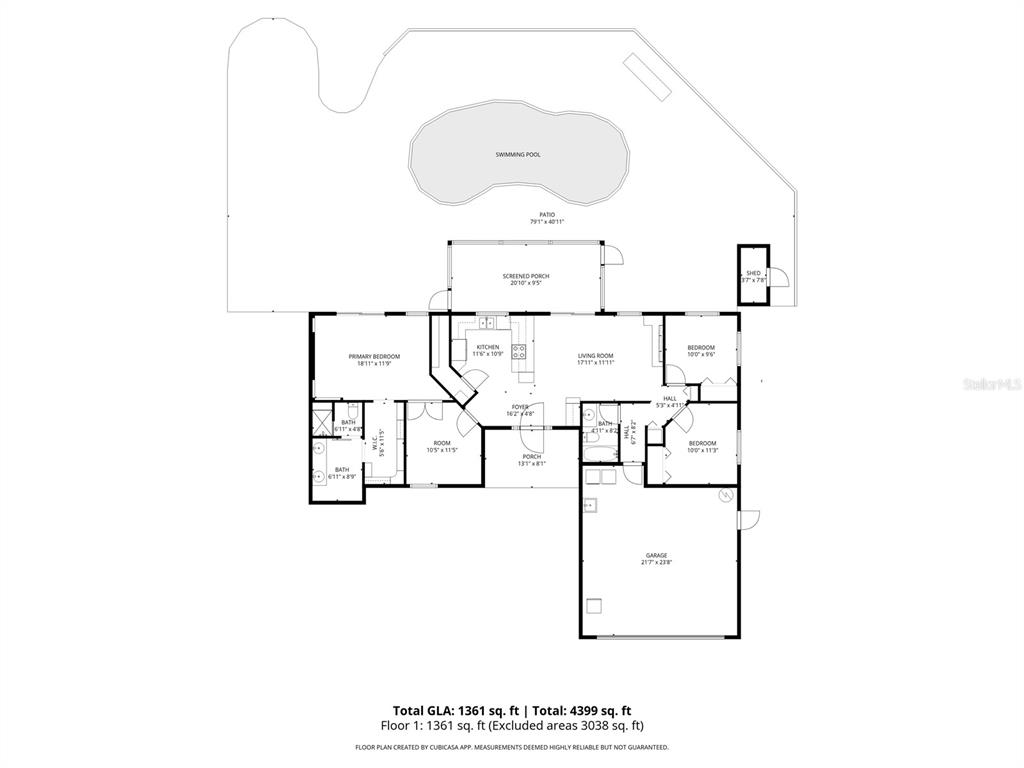 808 Rustic Oaks Drive Palm Harbor, FL 34684 - Photo 10 of 55 a picture of a room