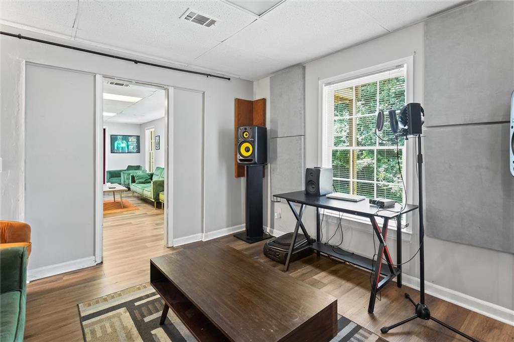 3183 Robinwood Trail Decatur, GA 30034 - Photo 56 of 61 a view of a workspace with furniture and a window