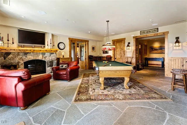 a front view of a building with lots of windows