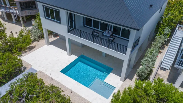 front view of a house with a small porch