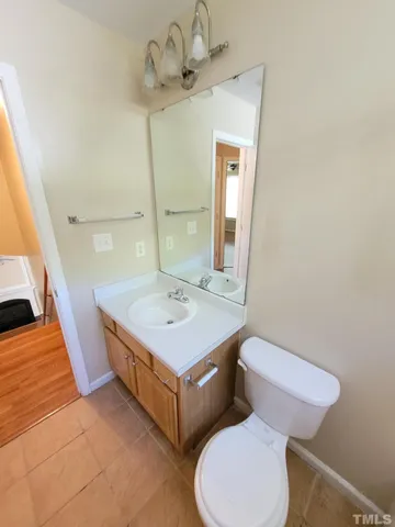 a view of a swimming pool with a yard