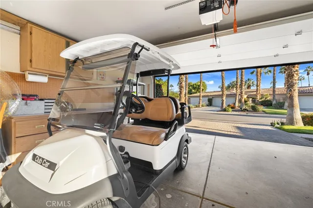 a room with gym equipment