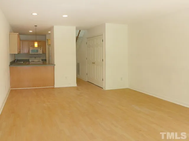 a view of empty room