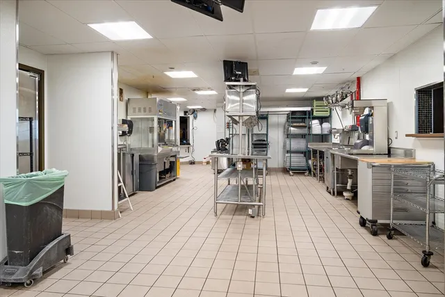 a view of a room with basket ball table