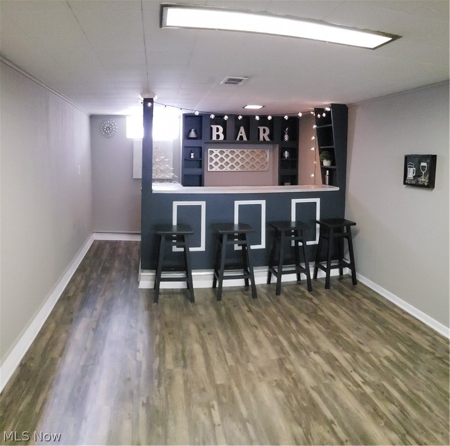 1731 Empire Road Wickliffe, OH 44092 - Photo 16 of 18 Finished basement with bar for plenty of entertainment.