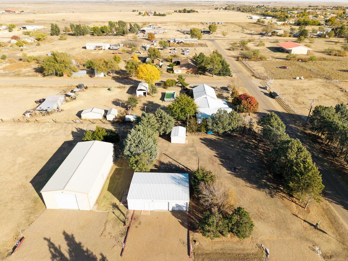 148 Buffalo Trail Fritch, TX 79036 - Photo 69 of 81 an aerial view of residential houses with outdoor space