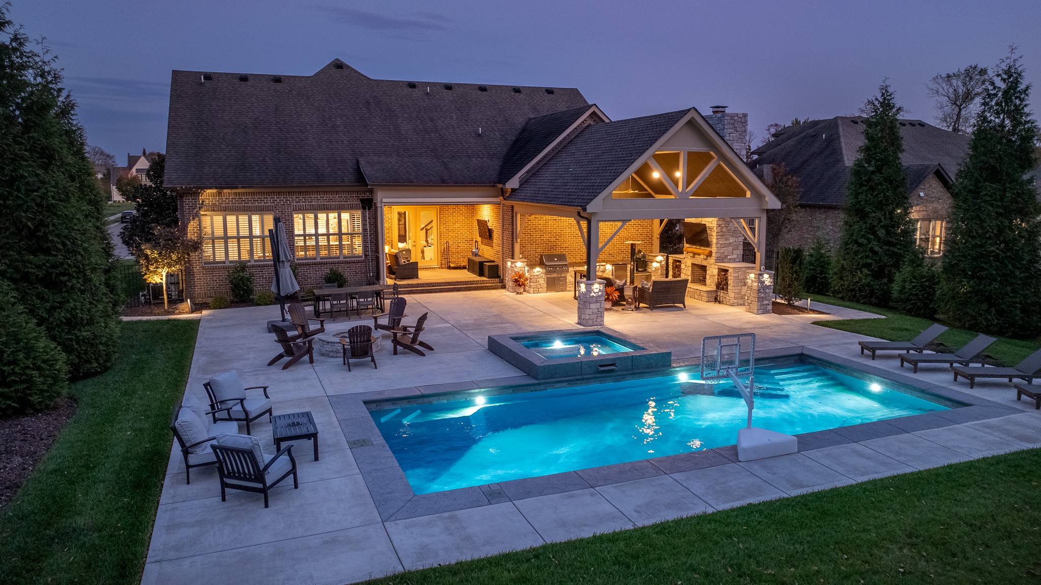 2772 Cabin Run Bridge Road Thompson's Station, TN 37179 - Photo 9 of 98 an outdoor space with furniture and garden