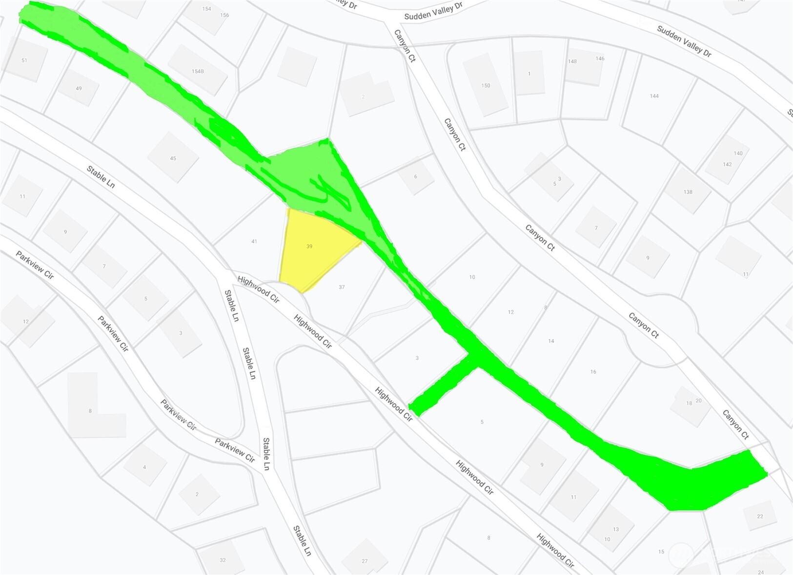 39 Stable Lane Bellingham, WA 98229 - Photo 2 of 13 a view of an outdoor space with a street