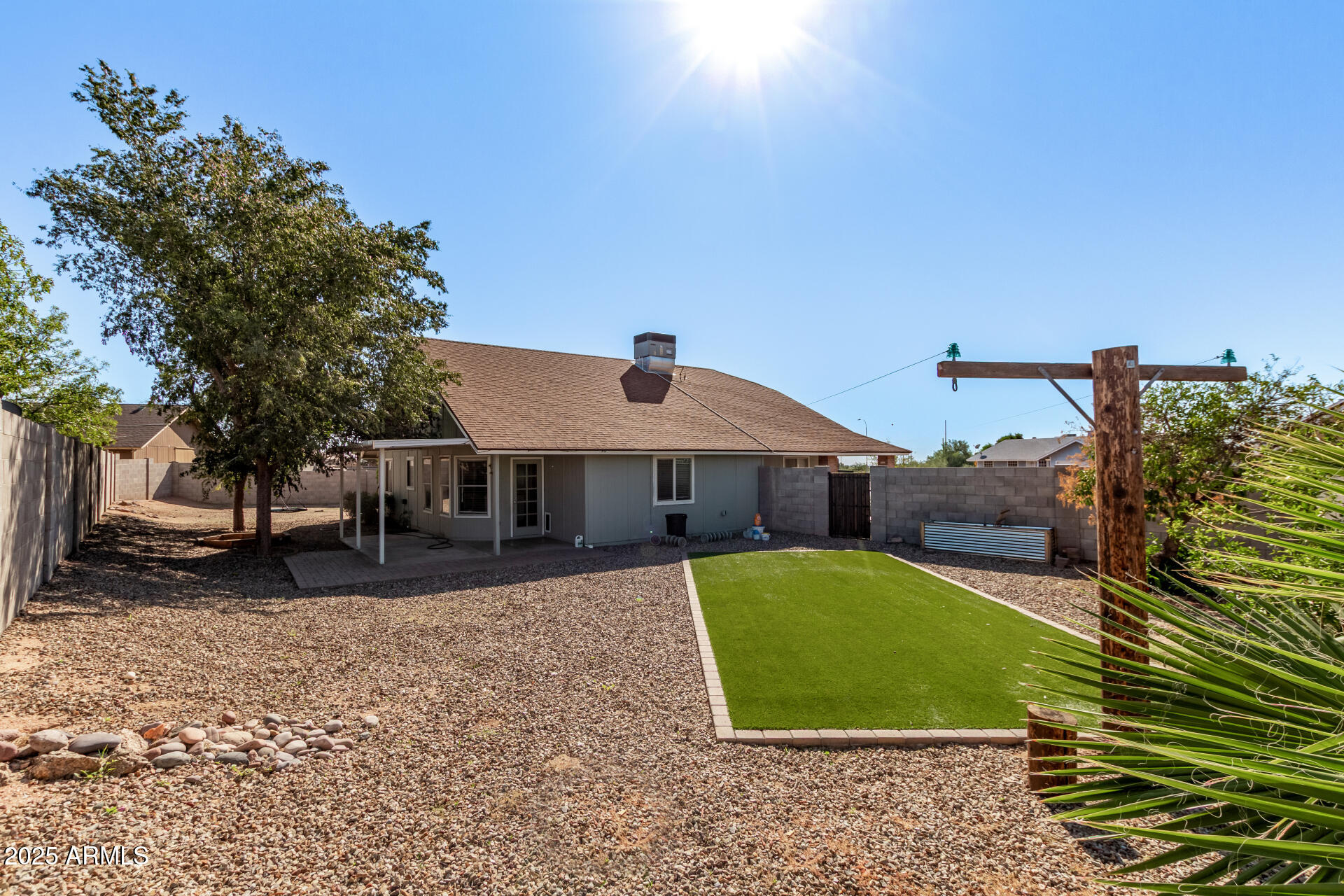 9266 East Quarterline Road Mesa, AZ 85207 - Photo 26 of 31 a view of a house with a yard