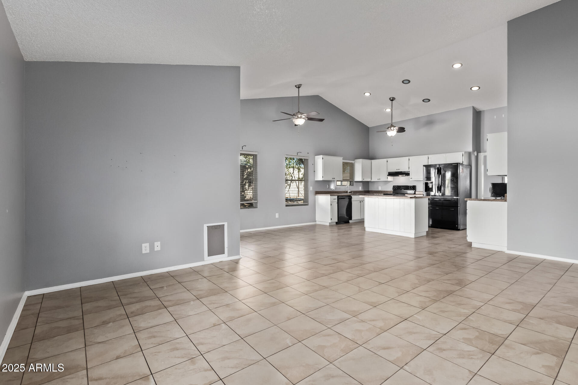 9266 East Quarterline Road Mesa, AZ 85207 - Photo 8 of 31 a view of kitchen with refrigerator and window