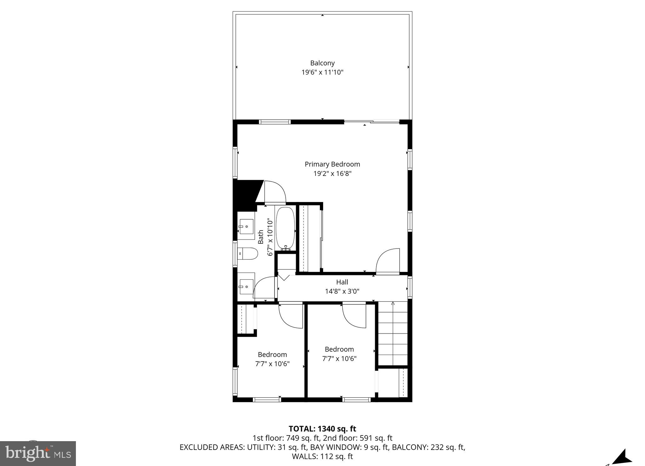 28 Queen Anne Road Glen Burnie, MD 21060 - Photo 46 of 47 a picture of floor plan