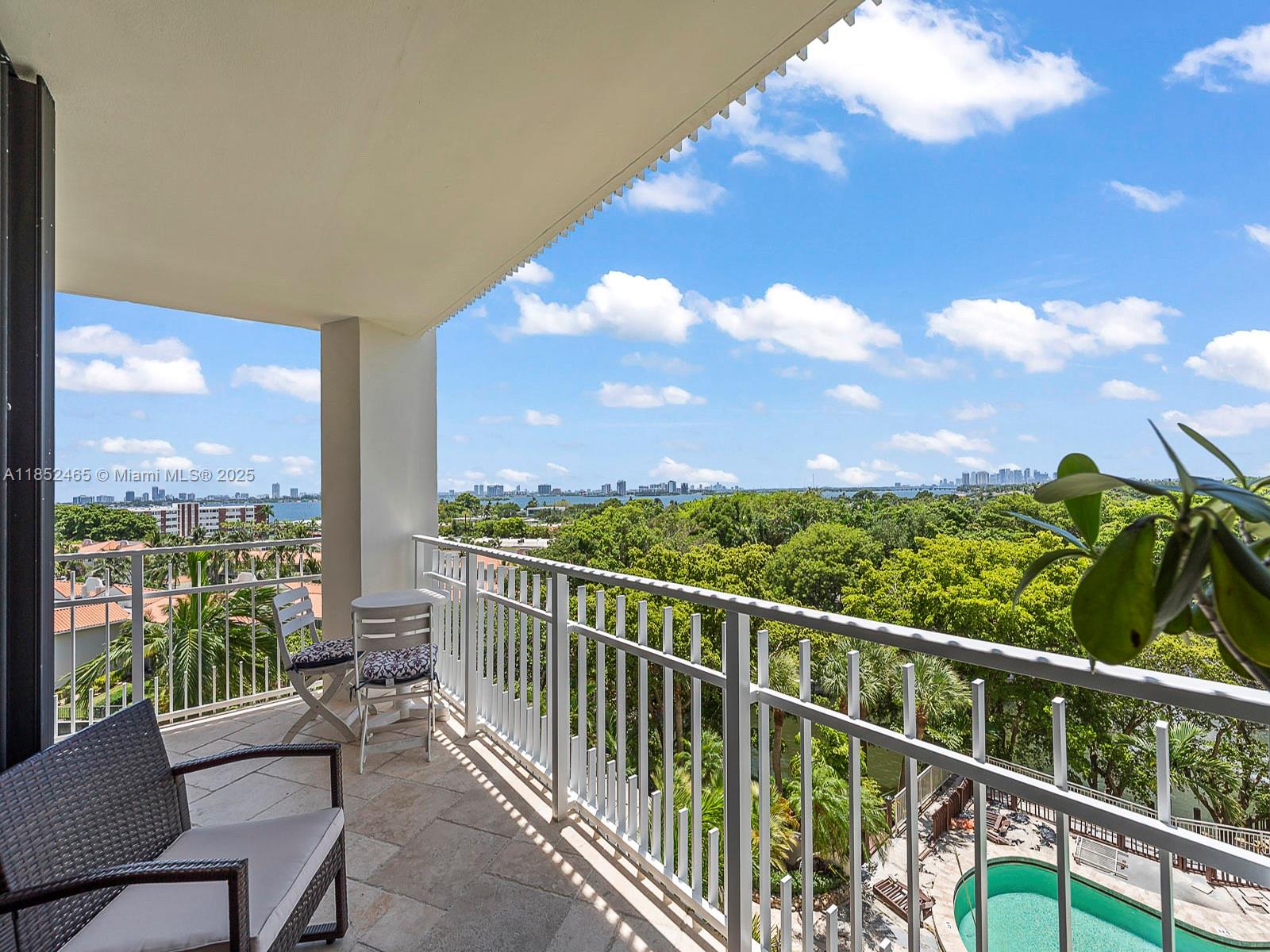 1000 Quayside Terrace, Unit 706 Miami, FL 33138 - Photo 22 of 33 a view of a city from a balcony