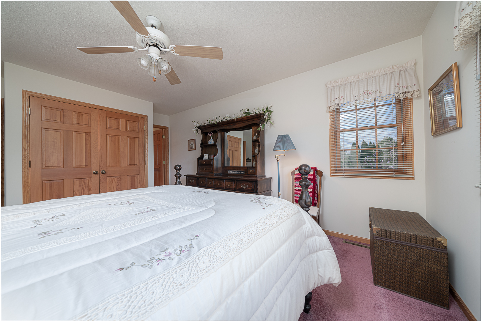 1901 Wildcat Road Dixon, IL 61021 - Photo 29 of 49 a bed room with a bed and a chair