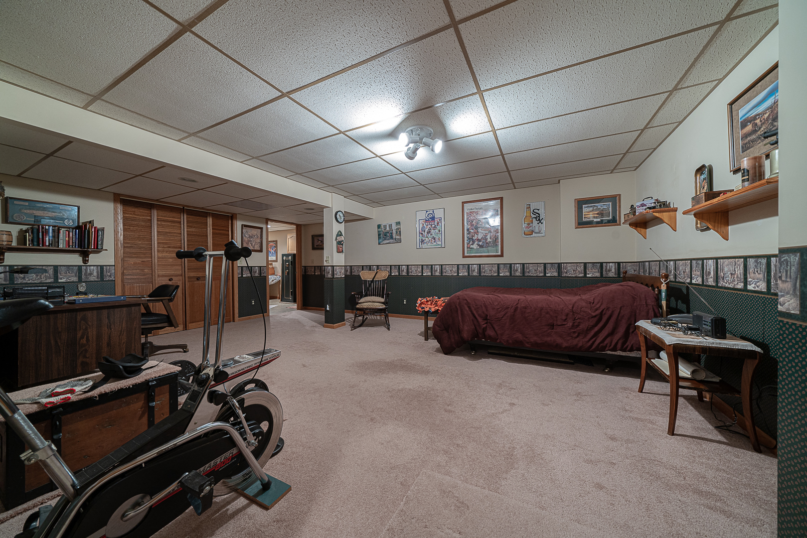 1901 Wildcat Road Dixon, IL 61021 - Photo 31 of 49 a view of a room with gym equipment