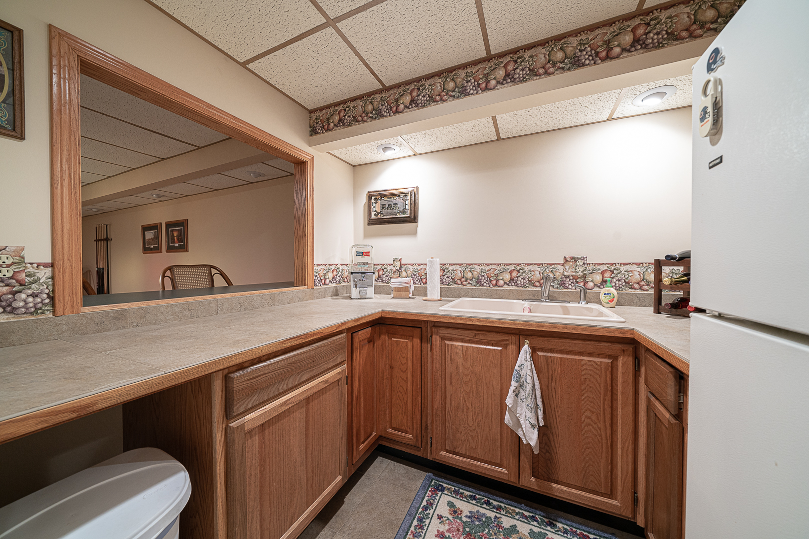 1901 Wildcat Road Dixon, IL 61021 - Photo 35 of 49 a view of a sink and a microwave