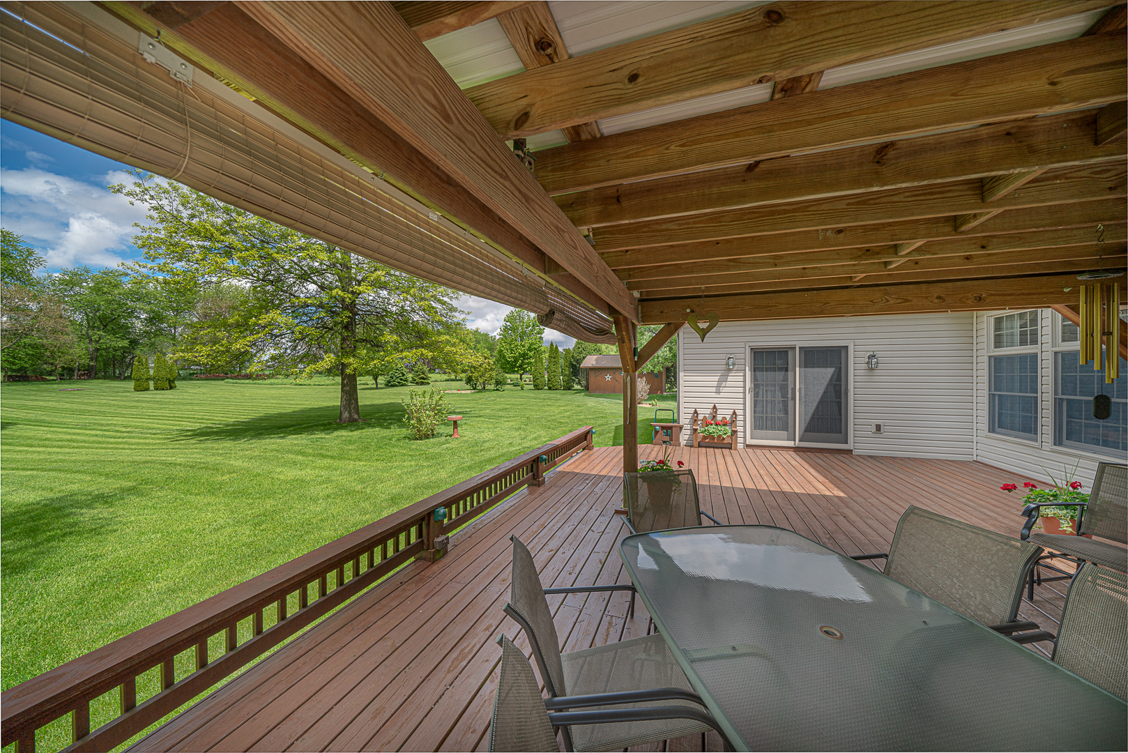 1901 Wildcat Road Dixon, IL 61021 - Photo 42 of 49 a view of a patio with a table and chairs