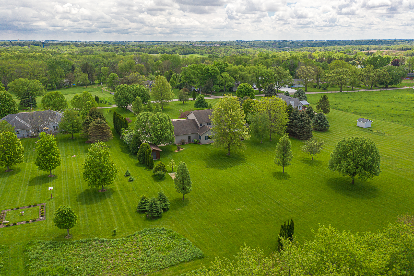 1901 Wildcat Road Dixon, IL 61021 - Photo 46 of 49 a view of a garden with an outdoor space