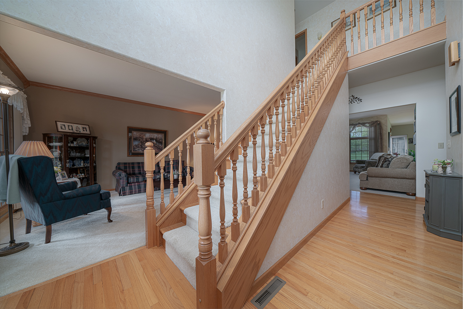 1901 Wildcat Road Dixon, IL 61021 - Photo 6 of 49 a view of entryway and hall with wooden floor